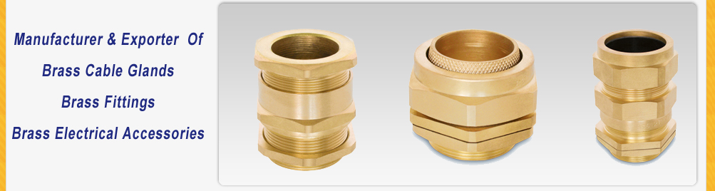 Cable Glands, Brass Cable Glands, Marine / JIS Type Cable Glands, PG Cable Glands, Ahmedabad, Gujarat, India
